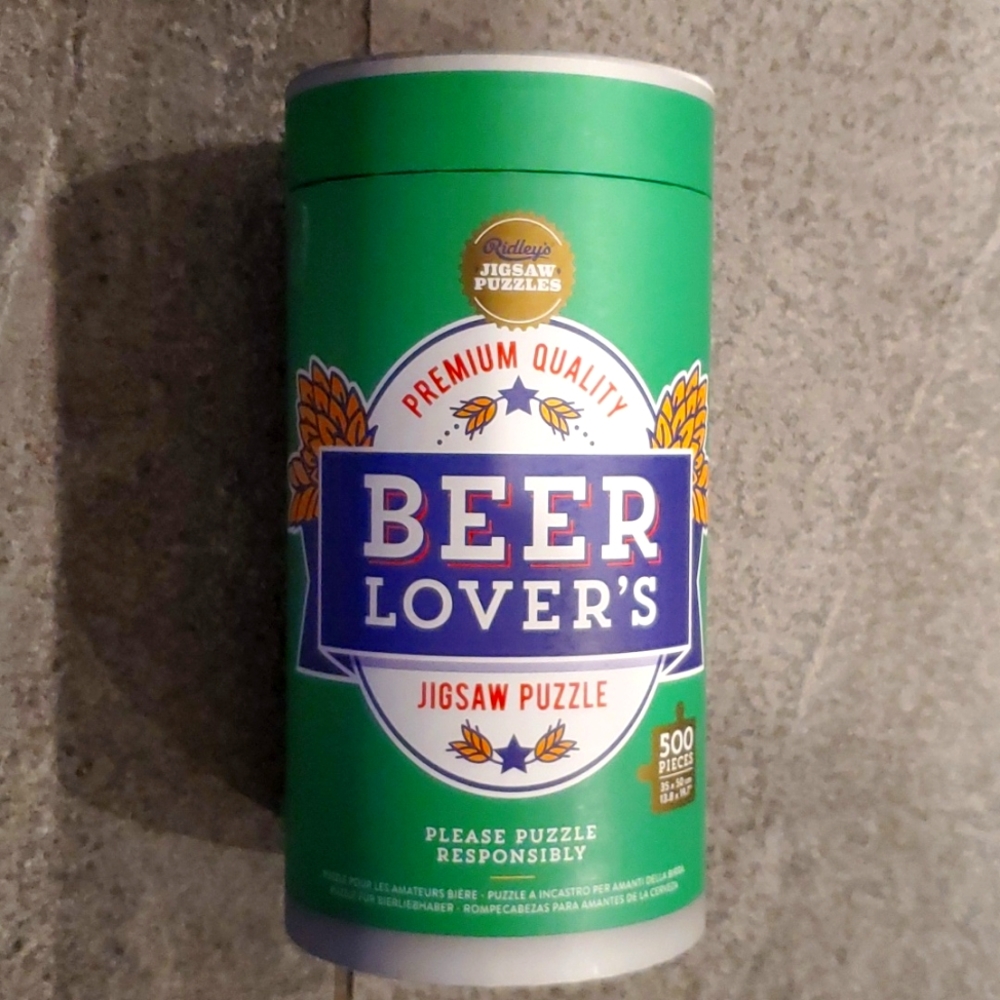 BEER LOVER'S JIGSAW PUZZLE by Ridley's